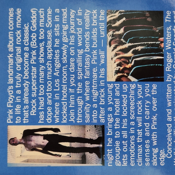 Pink Floyd The Wall, 1982, RARE VHS, Out of Print - Picture 17 of 17